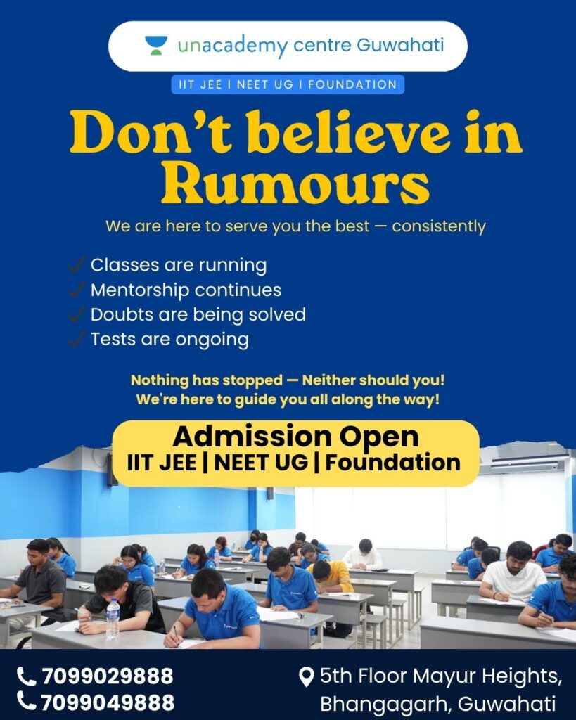  Top 10 NEET Coaching Institutes in Guwahati (2026 Updated List)